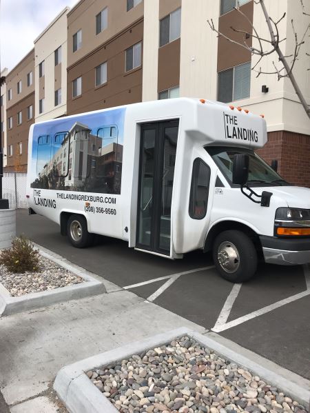Photo of the Free Tenant Shuttle